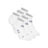 No Party XXL No Show Move Socks 6 Pack - black