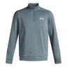 Quarter Half-Zip Longsleeve Herren-hellblau