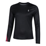 On Bekleidung On Court Longsleeve Damen-Schwarz