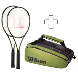 2x BLADE 98 18X20 v8 plus Schlägertasche