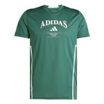 adidas Bekleidung adidas Designed For Training Intense T-Shirt Herren-Gr&uuml;n,Wei&szlig;