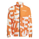 adidas Bekleidung adidas Terrex MT Wind Laufjacke Herren-Orange
