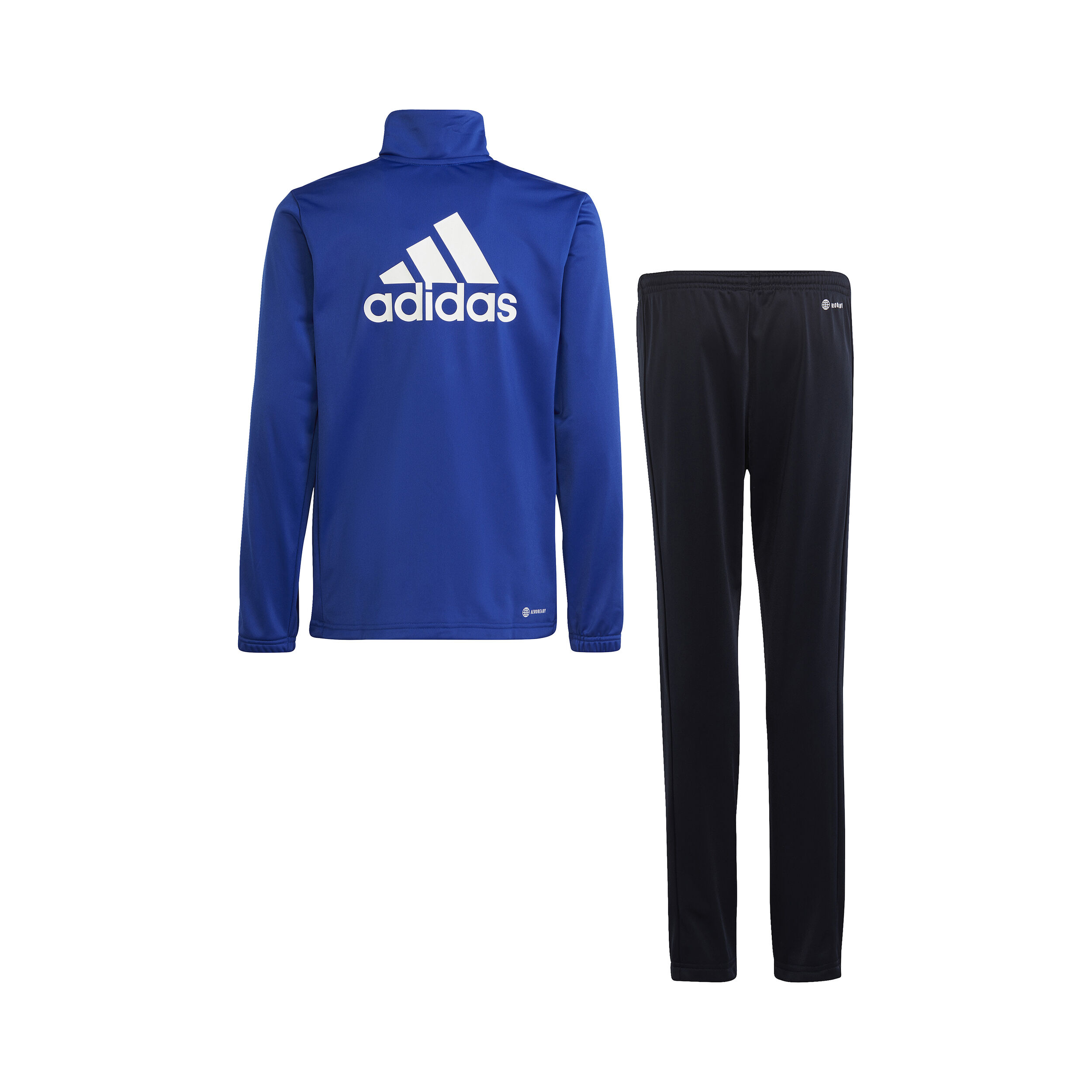 adidas Big Logo Tracksuit Trainingsanzug Jungen Blau Schwarz online kaufen Tennis Point AT