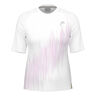 Performance T-Shirt Damen-Weiß,Berry