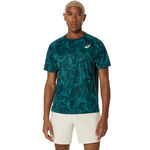 ASICS Bekleidung ASICS Game T-Shirt Herren - dunkelgrün, 