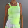 Breeze Tank-Top Damen-Neongelb,Weiß