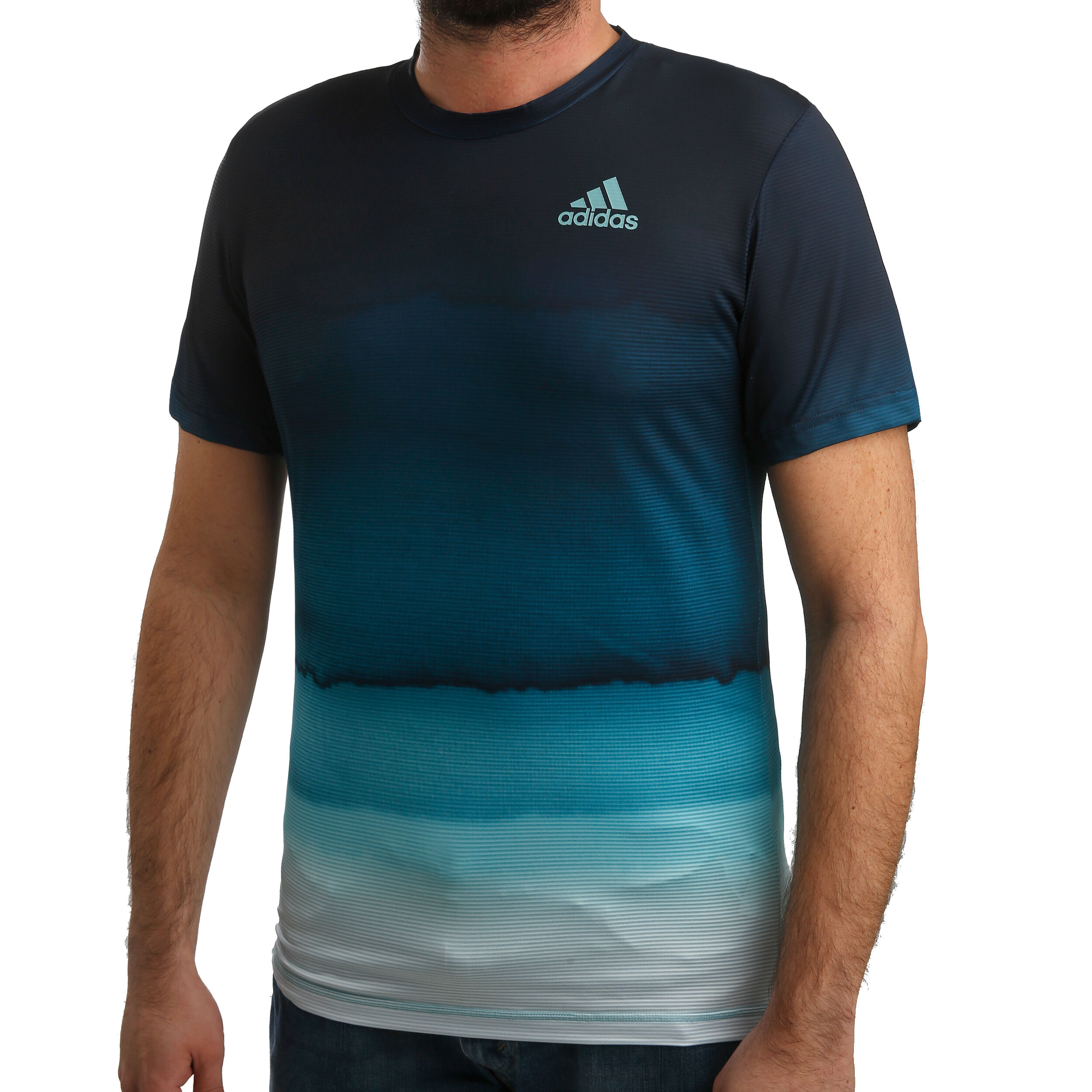 adidas Parley Printed T Shirt Herren Dunkelblau Blau online kaufen Tennis Point AT