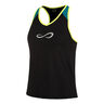 Speed V Tank-Top Damen-Schwarz,Petrol