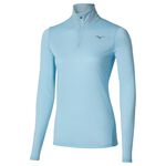 Mizuno Bekleidung Mizuno Core Impulse Half Zip Laufshirt Damen - blau, 