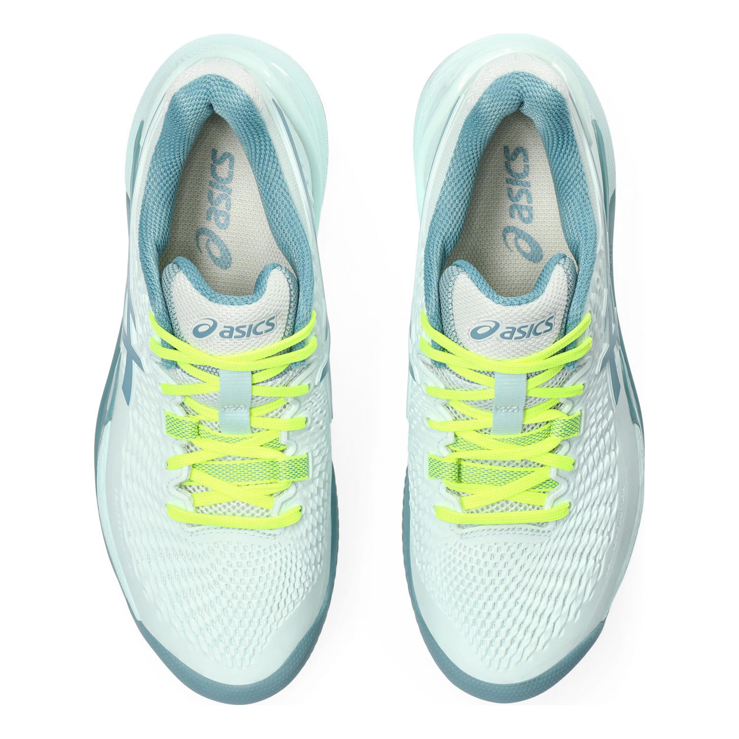 ASICS Gel Resolution 9 Sandplatzschuh Damen Mint Petrol online