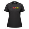 DTB Rainbow T-Shirt Damen-schwarz