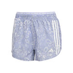 adidas Bekleidung adidas Own The Run AOP 3in Laufshorts Damen-Flieder,Wei&szlig;