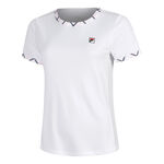 Fila Bekleidung Fila Yamila T-Shirt Damen-Wei&szlig;