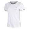 Yamila T-Shirt Damen-Wei&szlig;
