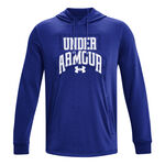 Under Armour Bekleidung Under Armour Rival Terry Graphic Hoody Herren-Blau,Wei&szlig;