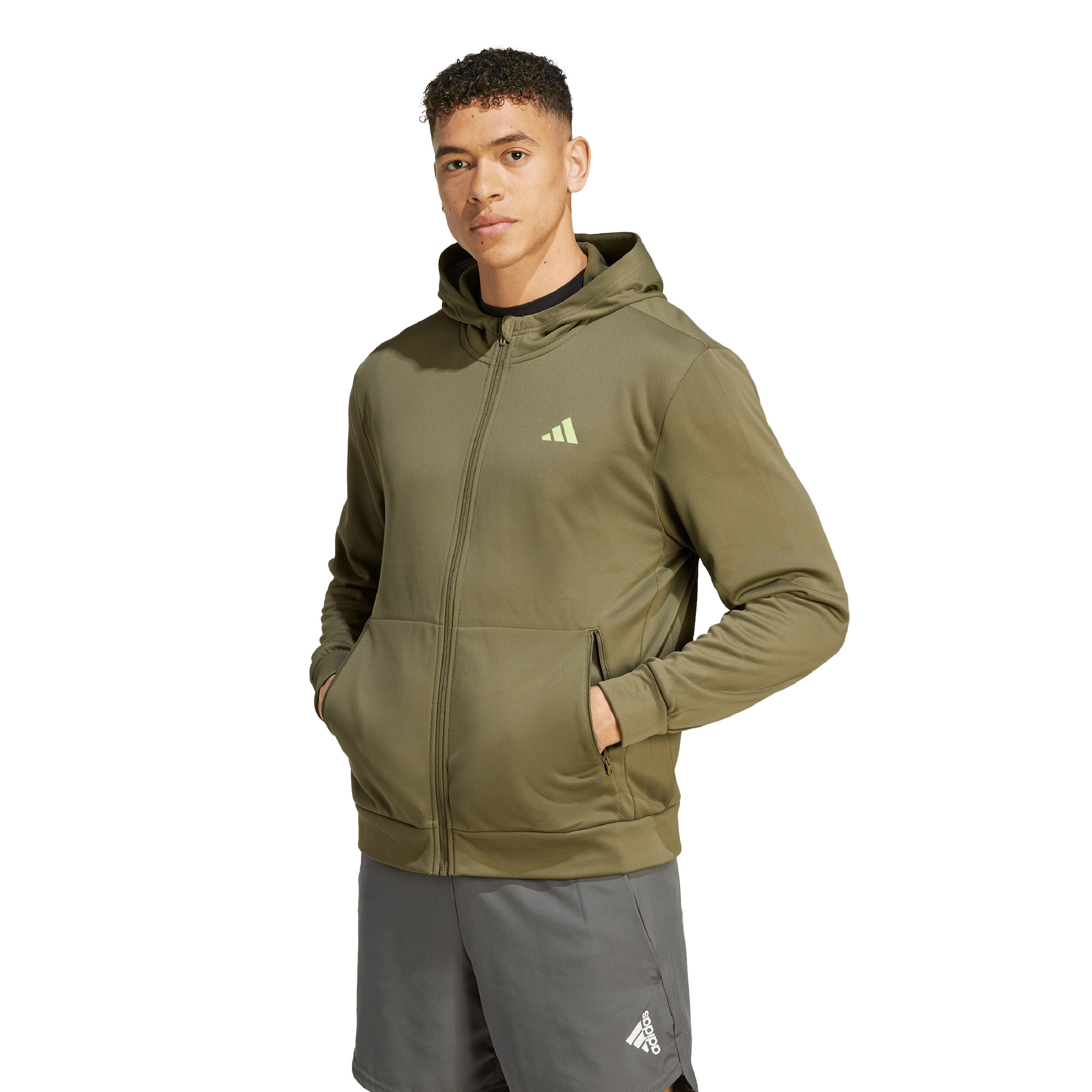 Adidas shop jacke oliv