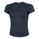 Wilson Bekleidung Wilson All Day T-Shirt Damen-Dunkelblau
