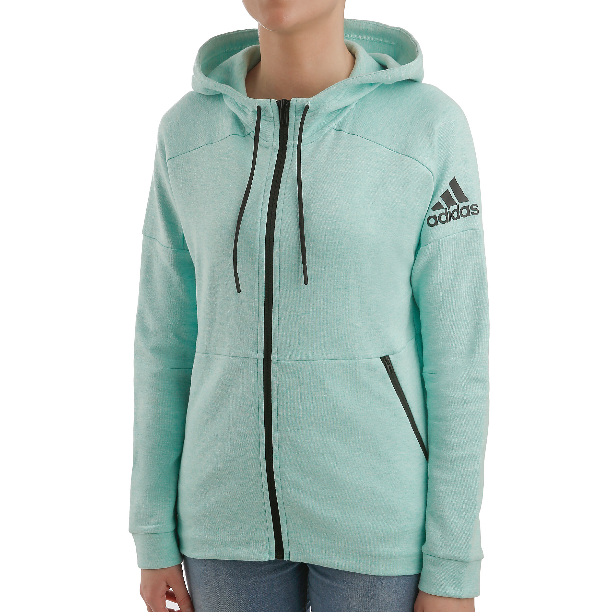 adidas ID Stadium Hoody Damen Mint, Schwarz online kaufen adidas ID Stadium Hoody Damen Mint, Schwarz online kaufen