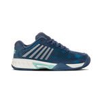 K-Swiss Tennisschuhe K-Swiss Hypercourt Express 2 Sandplatzschuh Kinder-Petrol,Weiß