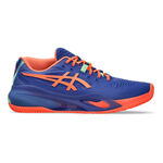 ASICS Padelschuhe ASICS Gel-Resolution X Padelschuh Herren-Dunkelblau,Koralle