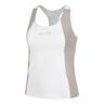 Code Tank-Top Damen-Creme