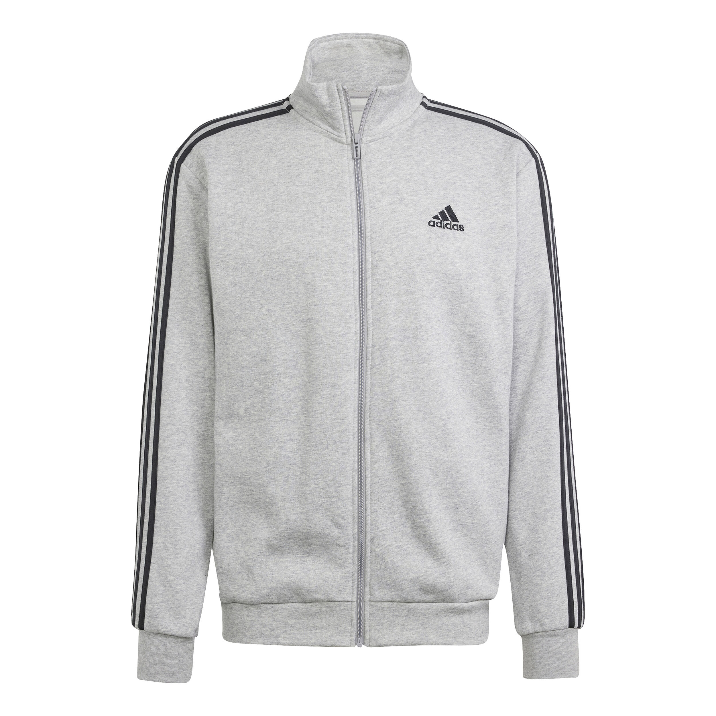 adidas 3Stripes Trainingsanzug Herren Hellgrau Schwarz online kaufen Tennis Point AT