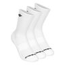 Tennissocken 3er Pack Unisex - weiß, schwarz