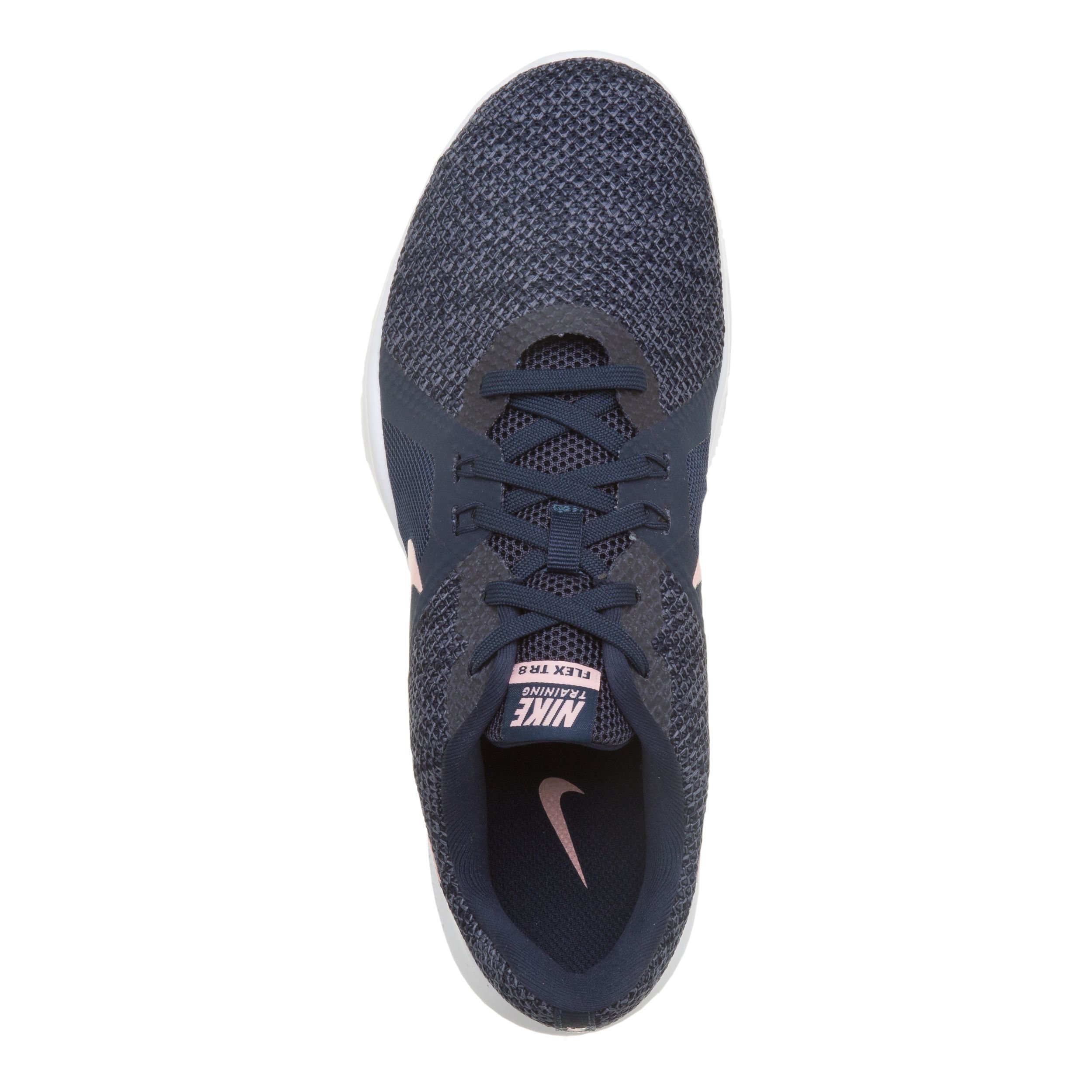 Nike Flex 8 Fitnessschuh Damen Dunkelblau Rosa online kaufen Tennis Point AT