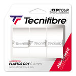 Tecnifibre Overgrips Tecnifibre Players Dry 3er Pack-Weiß