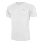 Puma Bekleidung Puma Velocity Laufshirt Herren-Wei&szlig;