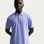 Nike Tennisbekleidung Nike Dri-Fit Victory Court Solid Polo Herren-blaugrau
