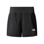 The North Face Bekleidung The North Face Sunriser 4in Laufshorts Damen-Schwarz