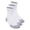 Velociti Run Cush 3p Crew  Laufsocken Unisex-wei&szlig;, wei&szlig;