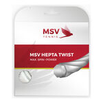 MSV MSV Hepta-Twist Saitenset 12m-Weiß