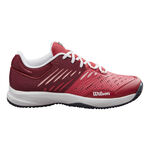 Wilson Tennisschuhe Wilson Kaos Comp 3.0 Allcourtschuh Damen-Dunkelrot,Rot