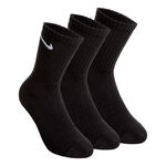 Nike Bekleidung Nike Everyday Cushion Crew Sportsocken 3er Pack-Schwarz