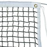 Tegra Tennisnetz Slice, schwarz