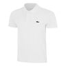 Ribbed Collar Polo Polo Herren - wei&szlig;