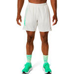 ASICS Laufshorts ASICS Icon 7in Laufshorts Herren-beige, gr&uuml;n