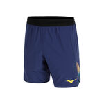 Mizuno Bekleidung Mizuno Frontier 8in Amplify Shorts Herren-Blau