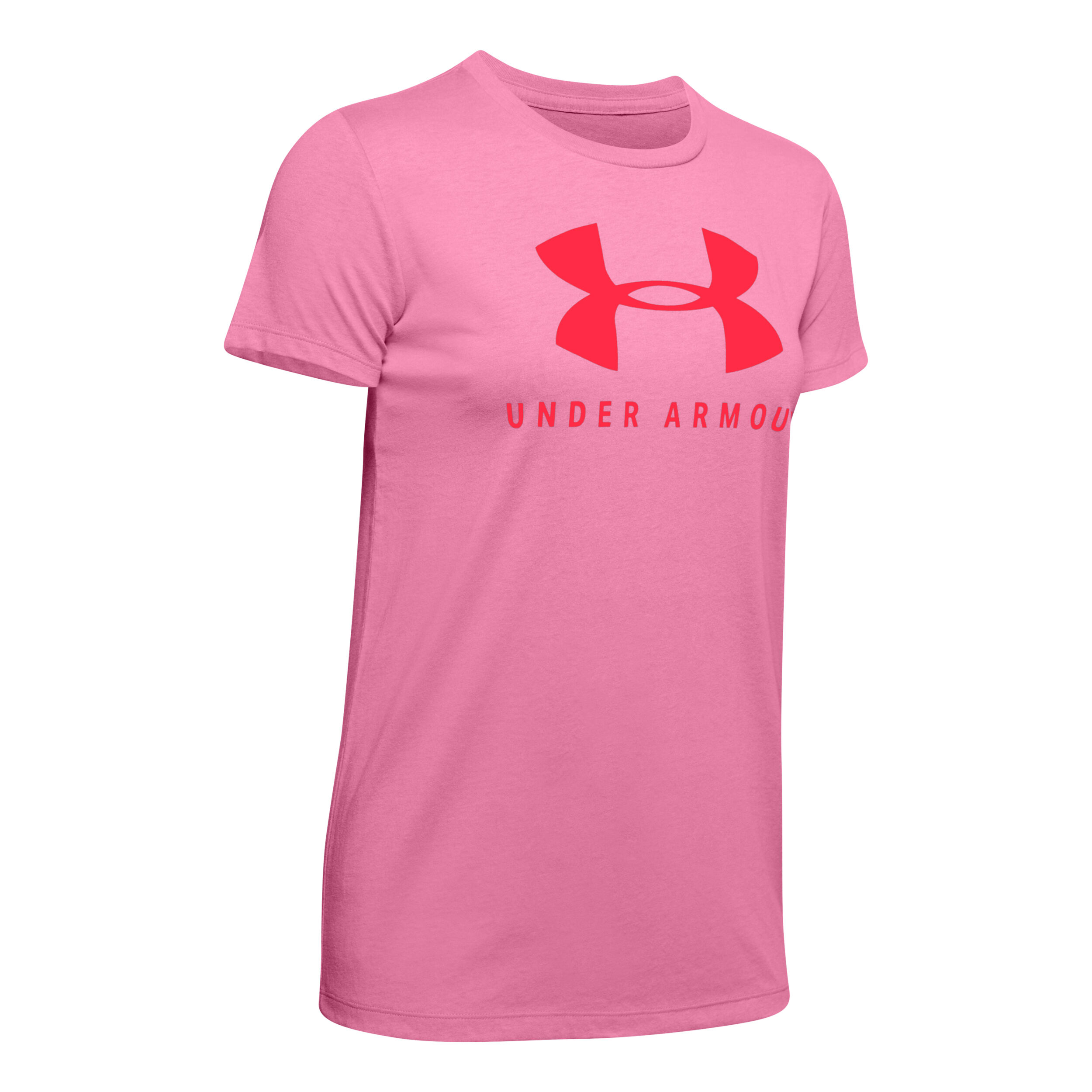 Under Armour Graphic Sportstyle Classic Crew T Shirt Damen Pink Rot online kaufen Tennis Point AT