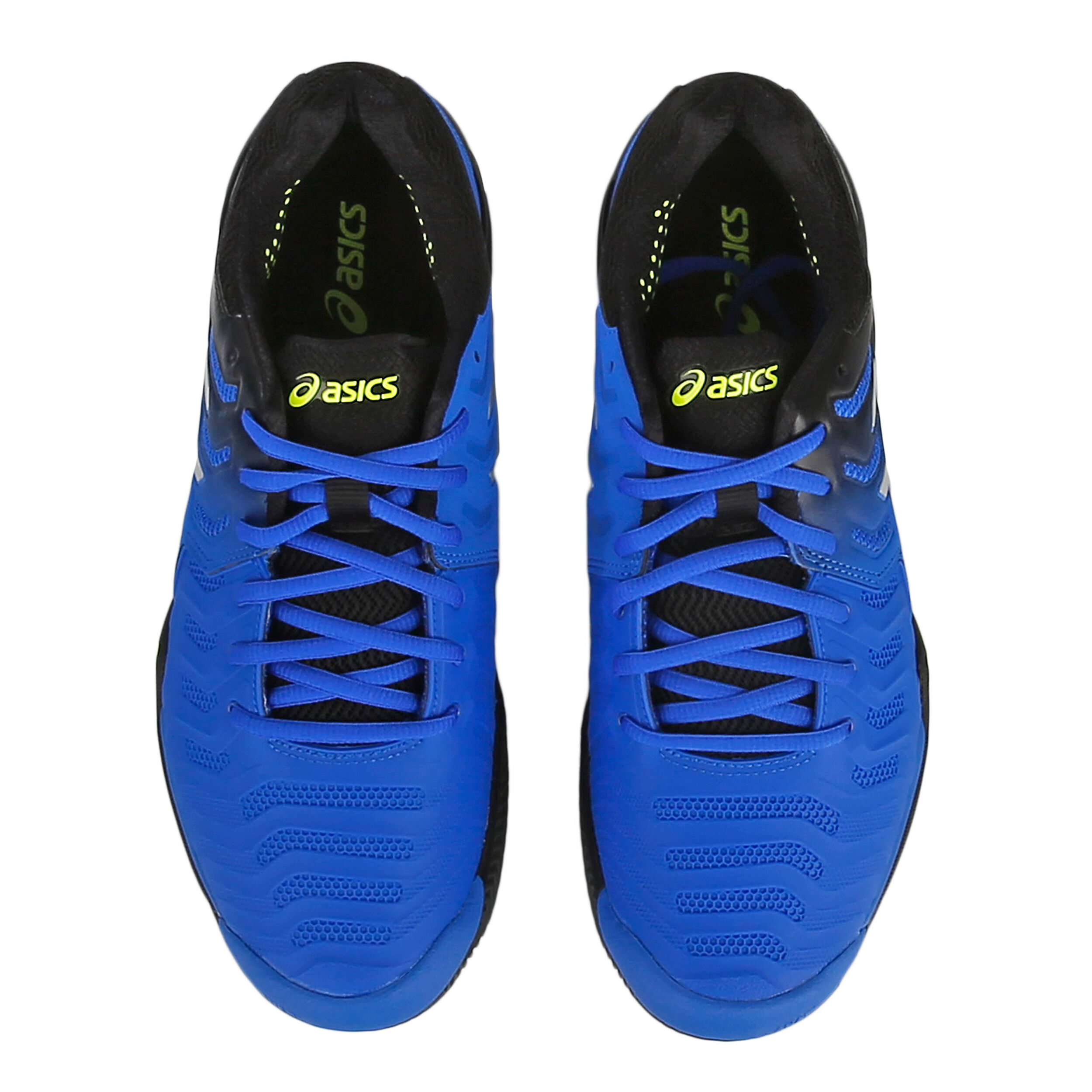 Asics gel resolution 7 clay 2019 blau/schwarz tennisschuhe herren clearance
