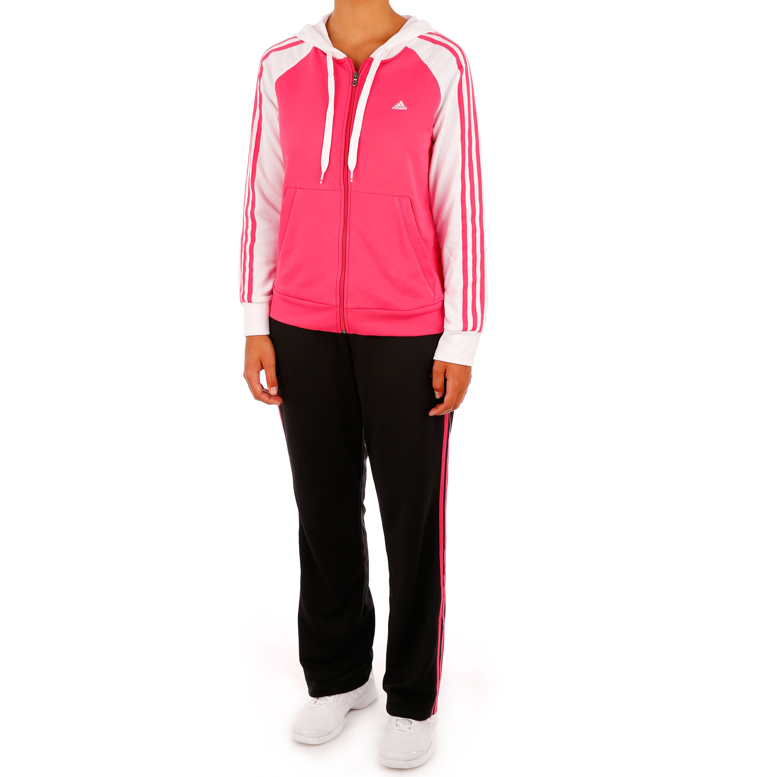 adidas trainingsanzug young knit suit damen