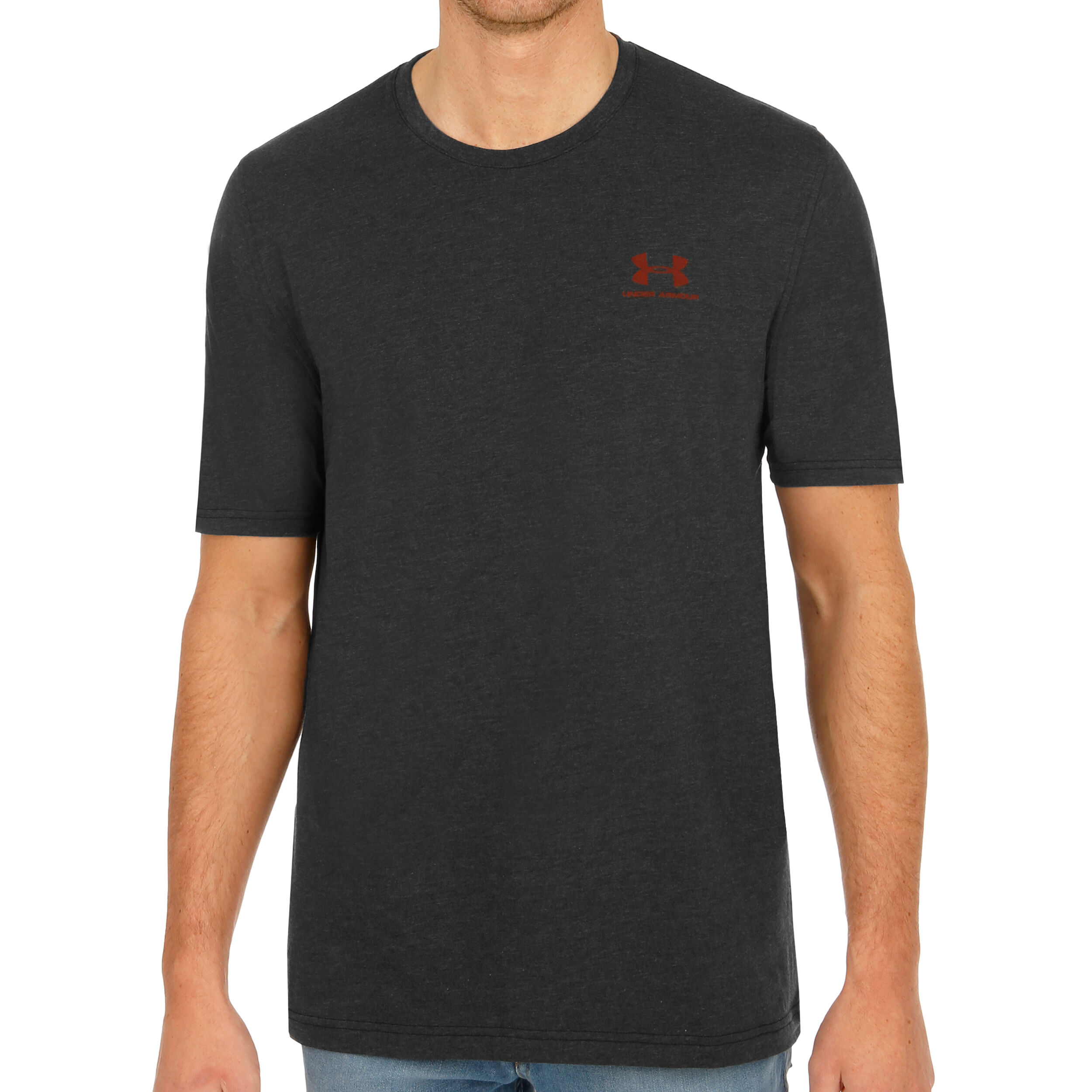 Under armour charged cotton left chest lockup cheap