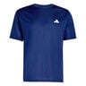 Basic T-Shirt Herren-dunkelblau