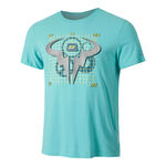 Nike Bekleidung Nike Dri-Fit RN OC T-Shirt Herren-Türkis,Mehrfarbig