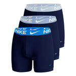 Nike Bekleidung Nike Essential Micro Boxer Short - 3er Pack Herren-blau, mehrfarbig