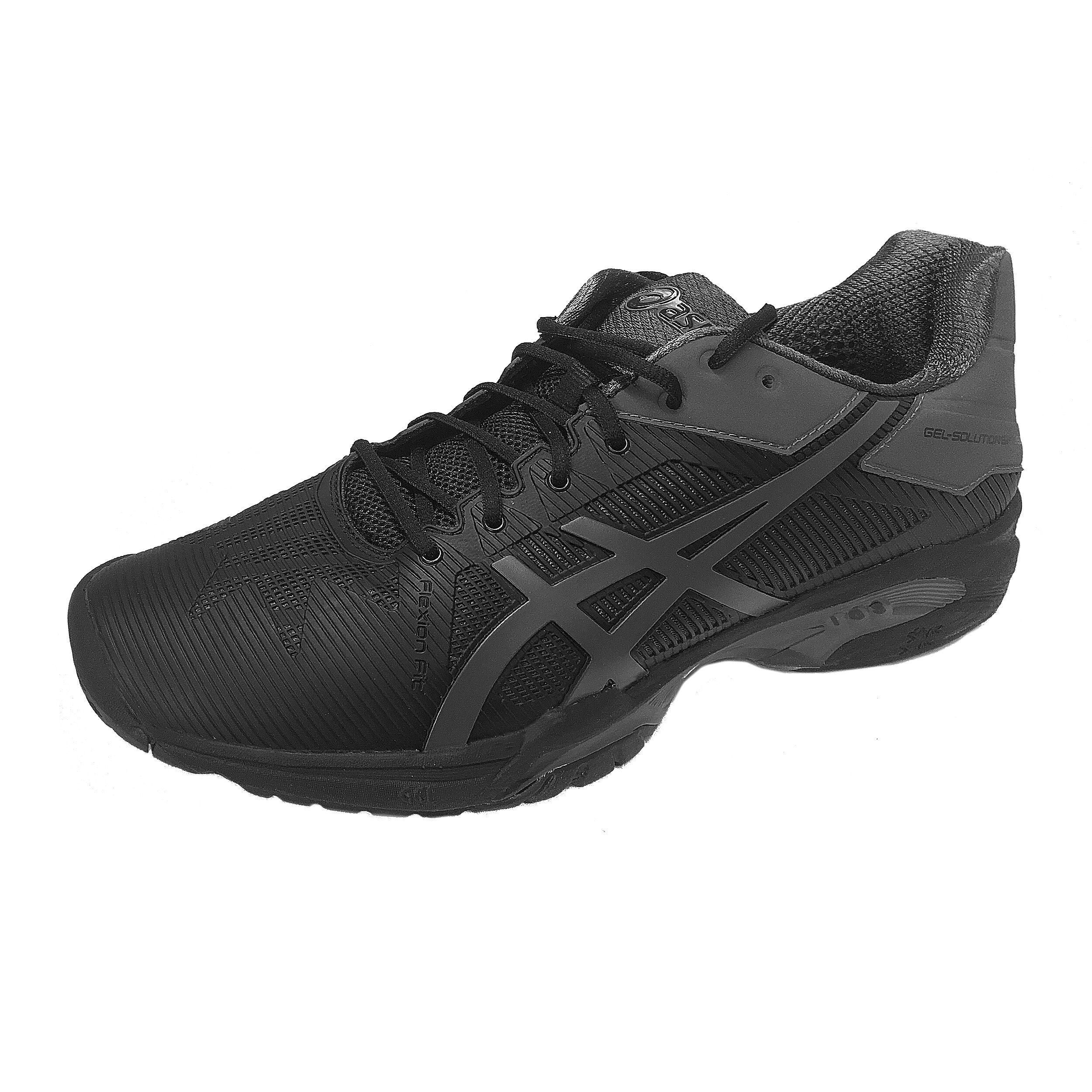 ASICS Gel Solution Speed 3 Allcourtschuh Herren Schwarz Dunkelgrau online kaufen Tennis Point AT