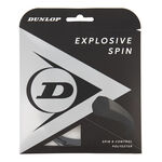 Dunlop Dunlop Explosive Spin Saitenset 12m-Schwarz