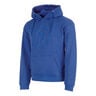 Crush Washed Out Loose Fit Hoody Herren-blau